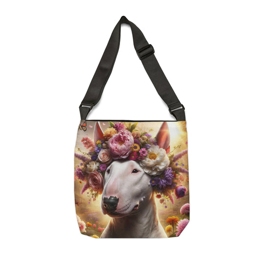May Queen Majesty: Blossoming Elegance - Adjustable Tote Bag (AOP)printify