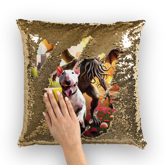ultimate Friendship Sequin Cushion Cover
